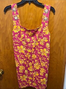 Zara Tropical Mini Dress